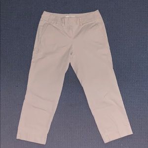 Ann Taylor LOFT Cropped Khaki Pants